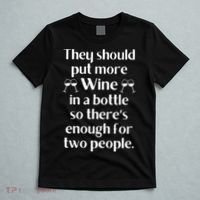 Funny Wine Saying Joke Meme Pun-Unique Fun Gifts Wine Lovers  T-Shirt thumb 5