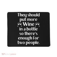 Funny Wine Saying Joke Meme Pun-Unique Fun Gifts Wine Lovers  Mousepad thumb 0