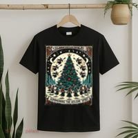 Funny Witches Summoning The Holiday Spirit Spooky Christmas T-Shirt thumb 2