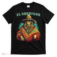 Funny Western Sasquatch Poncho T-Shirt thumb 0