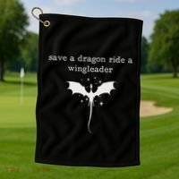 Funny Women Saying Golf Towel thumb 1