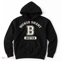 Funny Wicked Smaht Boston Massachusetts Hoodie thumb 0