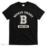 Funny Wicked Smaht Boston Massachusetts T-Shirt thumb 0