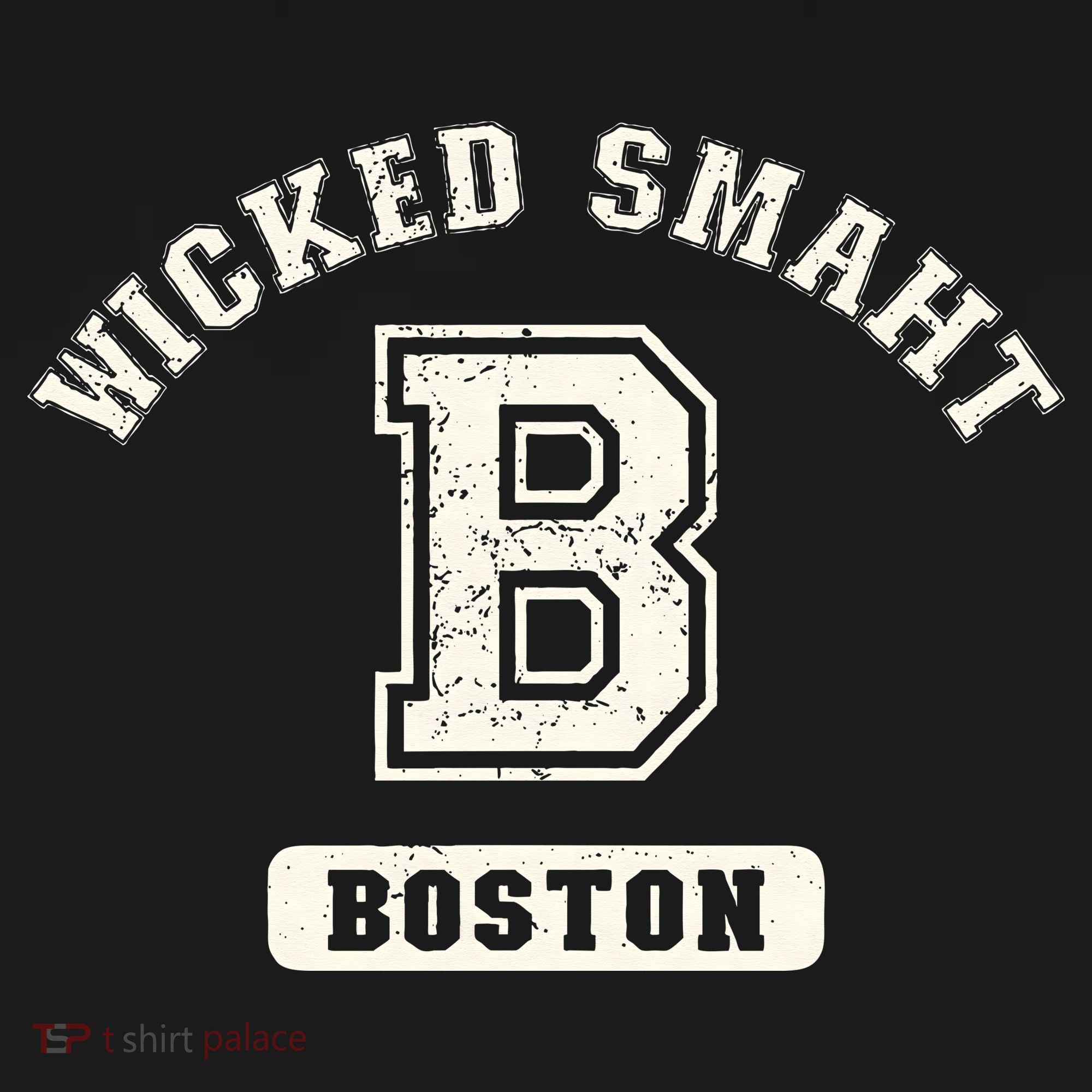 Funny Wicked Smaht Boston Massachusetts Button