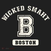 Funny Wicked Smaht Boston Massachusetts Hat thumb 2