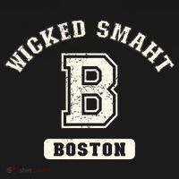 Funny Wicked Smaht Boston Massachusetts Tote Bag thumb 4