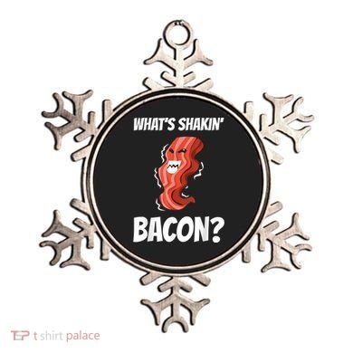 Funny What's Shakin' Bacon For Men Women Meat Eater BBQ Ornament