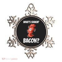 Funny What's Shakin' Bacon For Men Women Meat Eater BBQ Ornament thumb 0