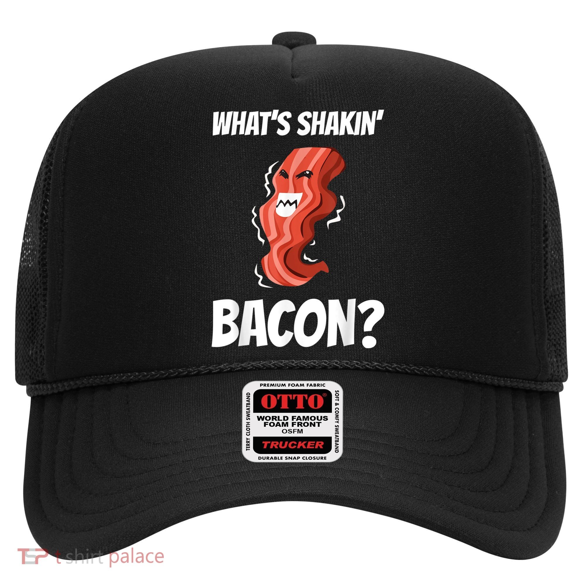 Funny What's Shakin' Bacon For Men Women Meat Eater BBQ Hat
