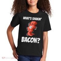 Funny What's Shakin' Bacon For Men Women Meat Eater BBQ Kids T-Shirt thumb 2