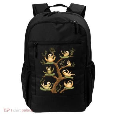 Funny Whimsical Sloth Lover Design Cute Gift Backpack