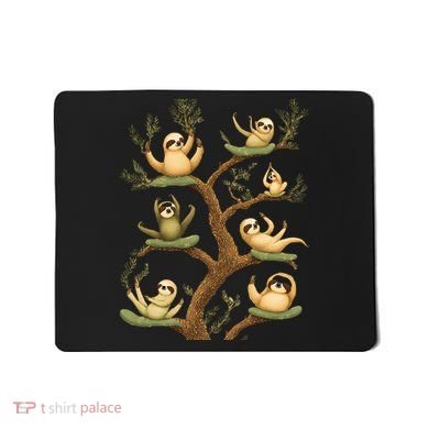 Funny Whimsical Sloth Lover Design Cute Gift Mousepad