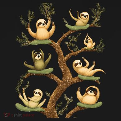 Funny Whimsical Sloth Lover Design Cute Gift Performance Fleece Hoodie