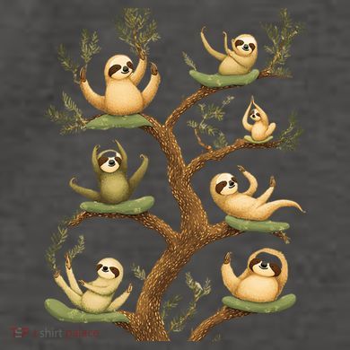 Funny Whimsical Sloth Lover Design Cute Gift Vector Backpack