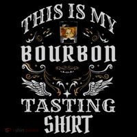 Funny Whiskey This Is My Bourbon Tasting Baby Bodysuit thumb 2