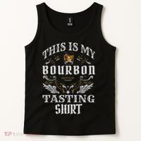 Funny Whiskey This Is My Bourbon Tasting Tank Top thumb 2