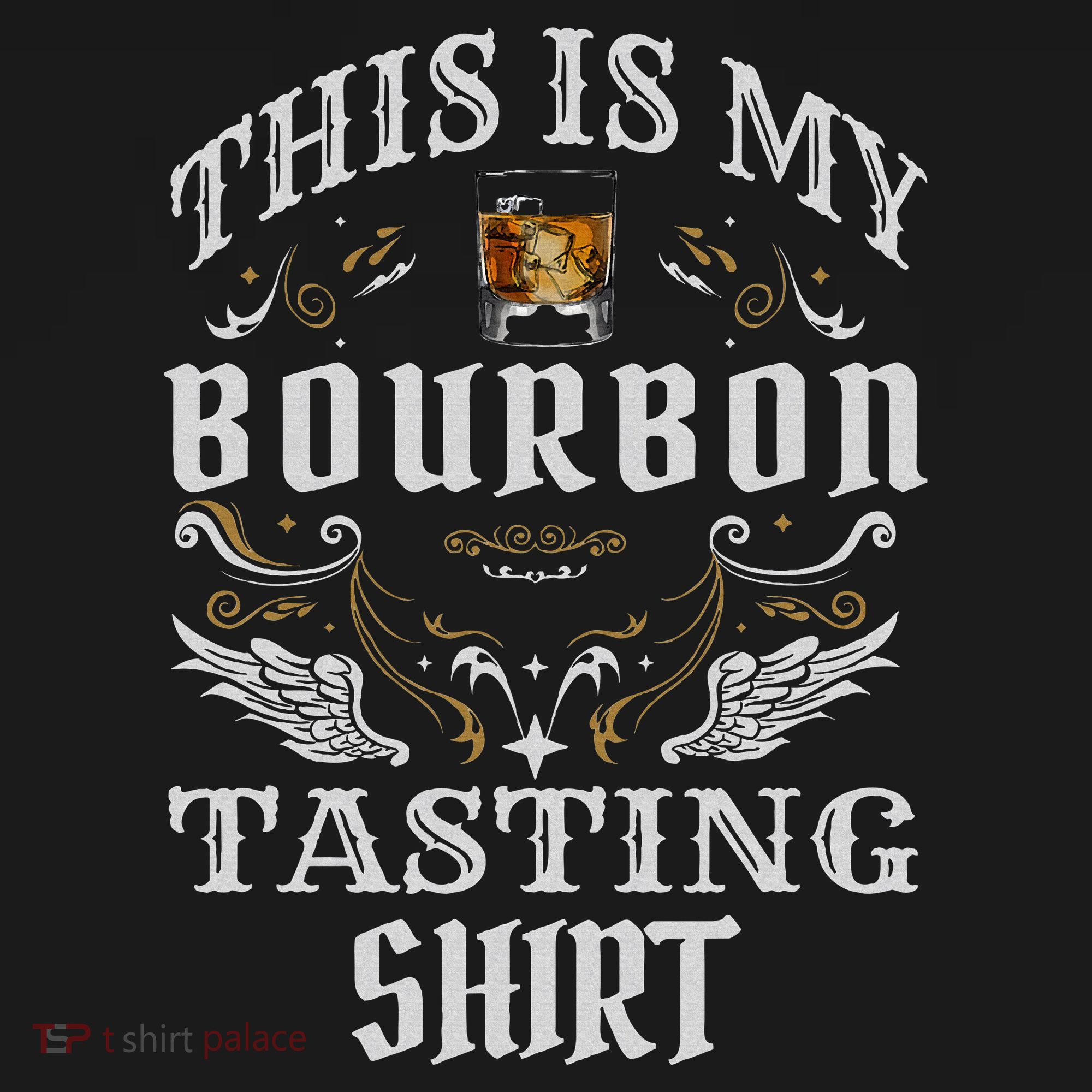 Funny Whiskey This Is My Bourbon Tasting Toddler T-Shirt