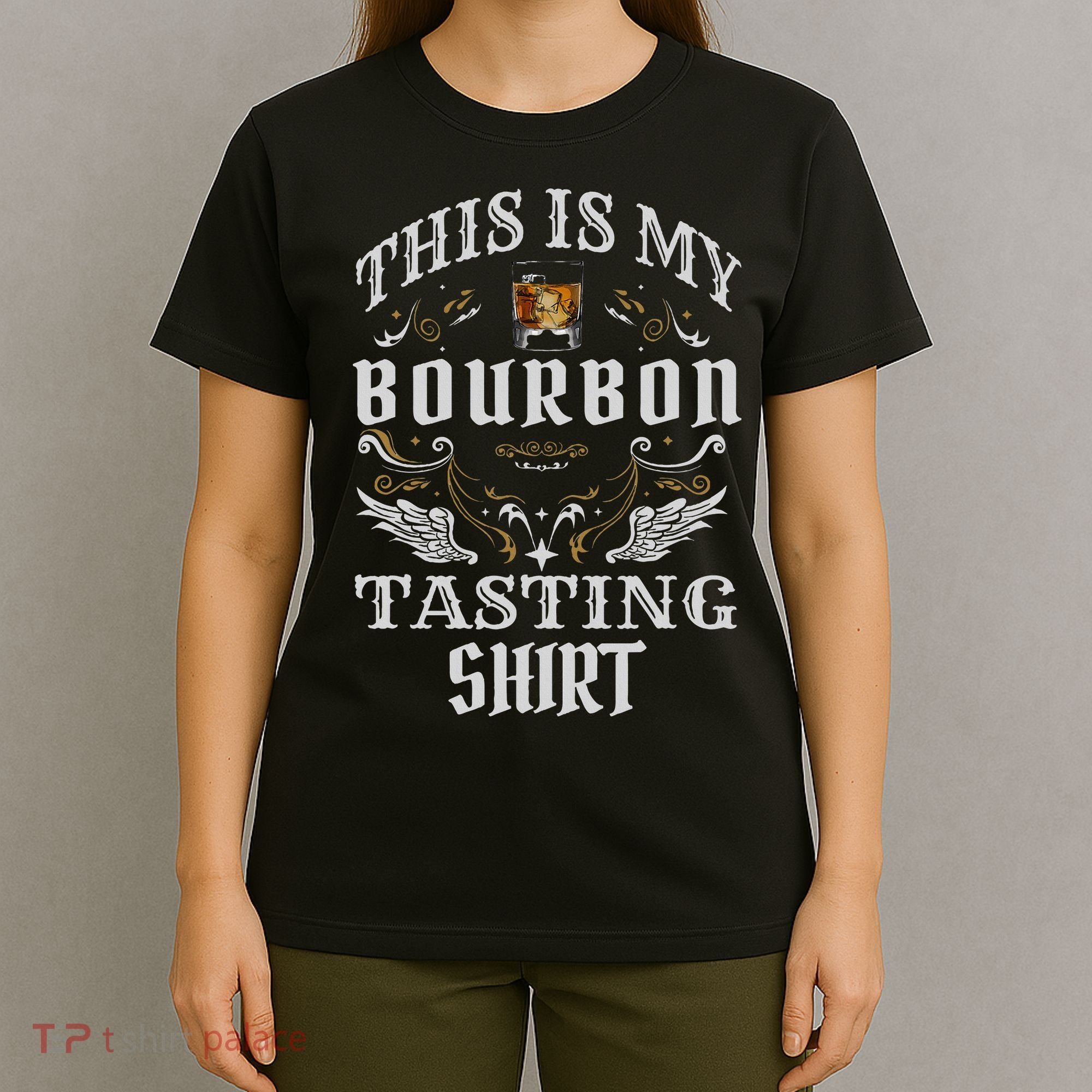 Funny Whiskey This Is My Bourbon Tasting T-Shirt