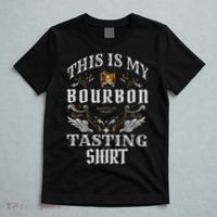 Funny Whiskey This Is My Bourbon Tasting T-Shirt thumb 5
