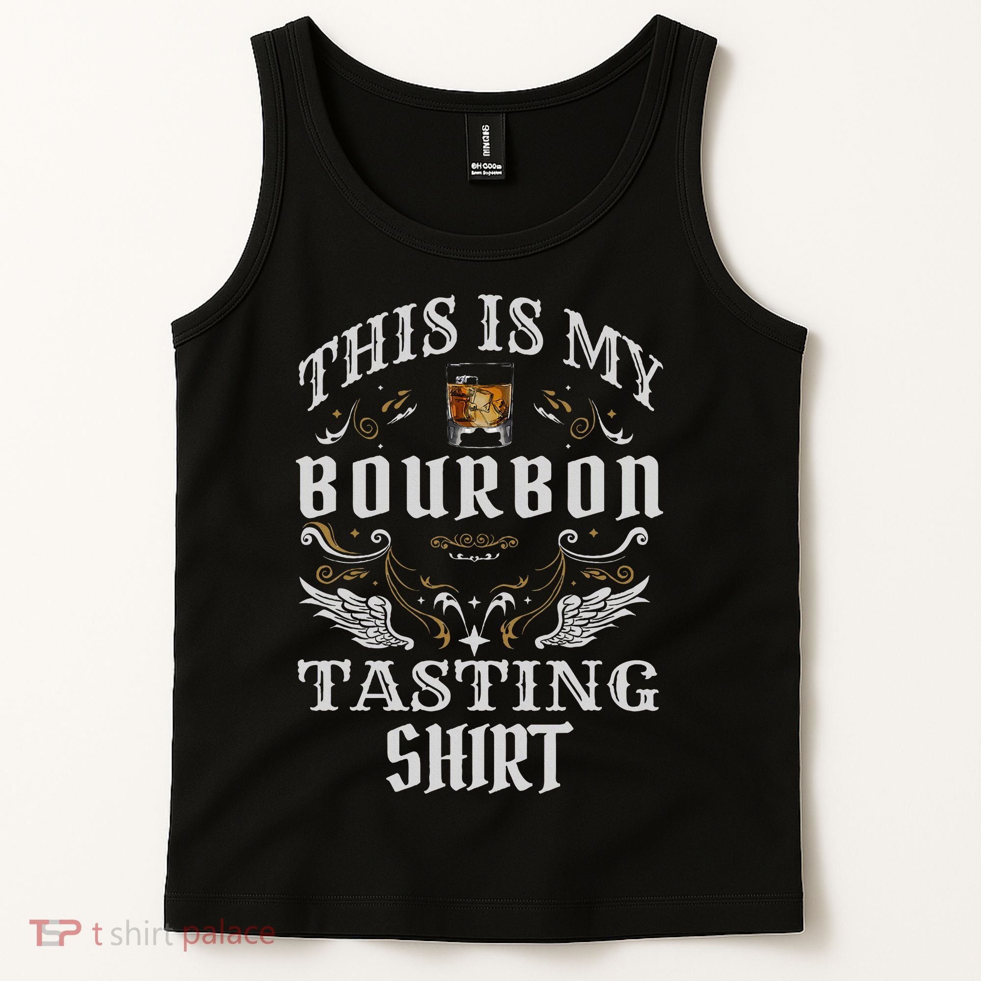 Funny Whiskey This Is My Bourbon Tasting Tank Top
