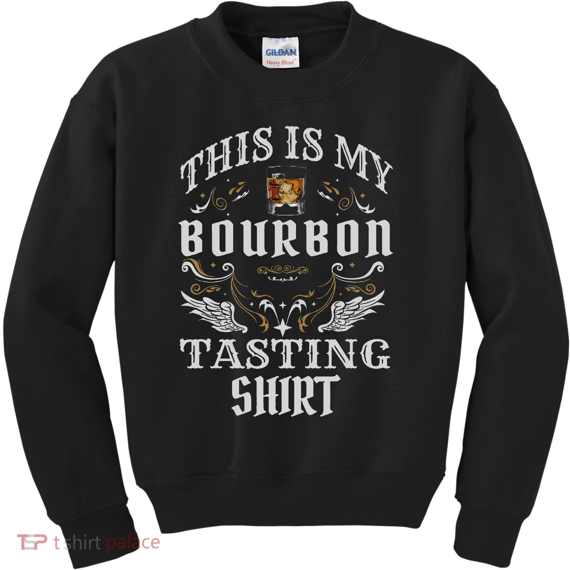 Funny Whiskey This Is My Bourbon Tasting Kids Sweatshirt