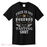 Funny Whiskey This Is My Bourbon Tasting Kids T-Shirt thumb 0