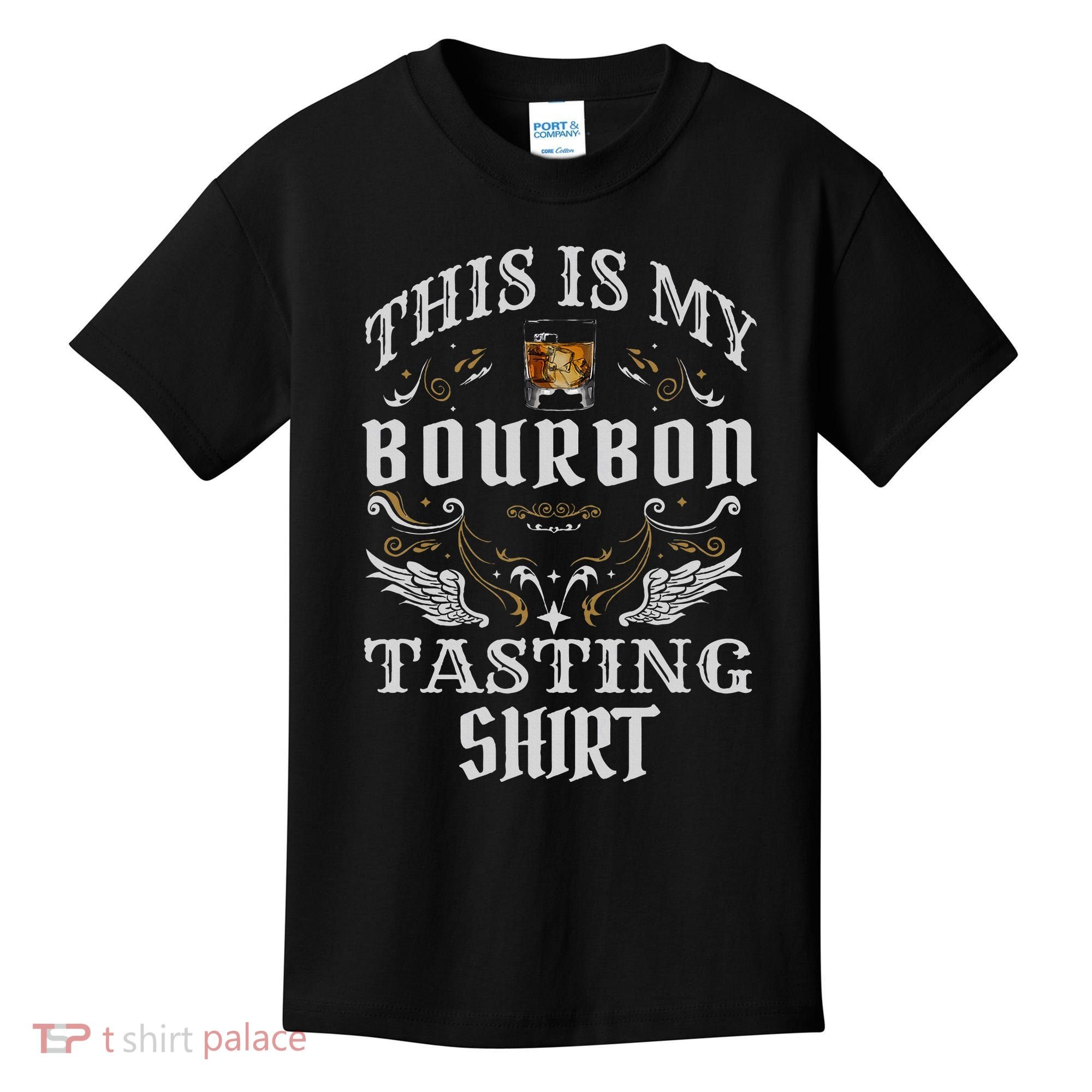Funny Whiskey This Is My Bourbon Tasting Kids T-Shirt