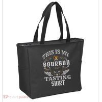 Funny Whiskey This Is My Bourbon Tasting Tote Bag thumb 2