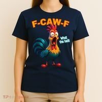F-CAW-F What The Heli Poultry Funny Humor T-Shirt thumb 4