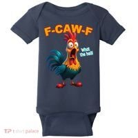 F-CAW-F What The Heli Poultry Funny Humor Baby Bodysuit thumb 0