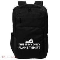 Funny Woodworking This Is My Only Plane Impact Tech Backpack thumb 0