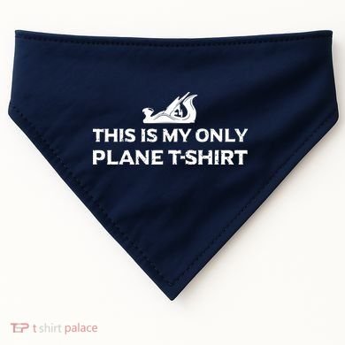Funny Woodworking This Is My Only Plane USA-Made Doggie Bandana
