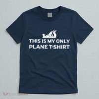 Funny Woodworking This Is My Only Plane T-Shirt thumb 5