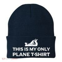 Funny Woodworking This Is My Only Plane Beanie thumb 0
