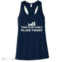 Funny Woodworking This Is My Only Plane Women's Tank Top thumb 0