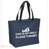 Funny Woodworking This Is My Only Plane Tote Bag thumb 2