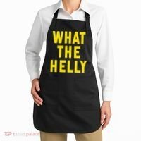 Funny What The Helly Gen Z Iconic Trend Aesthetic Meme Apron thumb 2