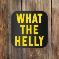 Funny What The Helly Gen Z Iconic Trend Aesthetic Meme Coaster thumb 0