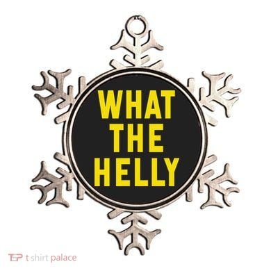 Funny What The Helly Gen Z Iconic Trend Aesthetic Meme Ornament