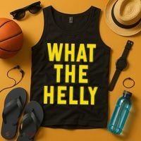 Funny What The Helly Gen Z Iconic Trend Aesthetic Meme Tank Top thumb 4