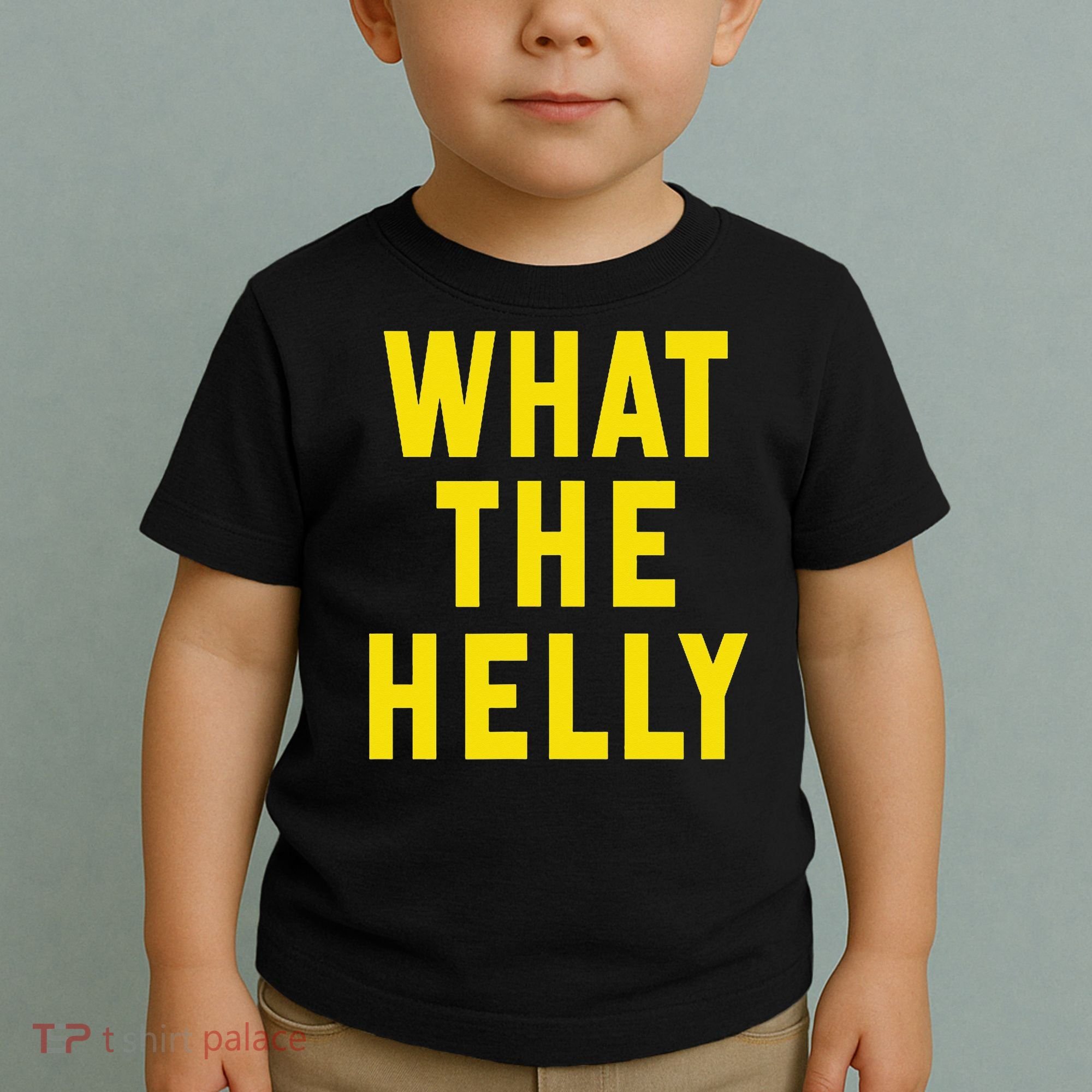 Funny What The Helly Gen Z Iconic Trend Aesthetic Meme Toddler T-Shirt
