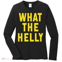 Funny What The Helly Gen Z Iconic Trend Aesthetic Meme Women's Long Sleeve Shirt thumb 0