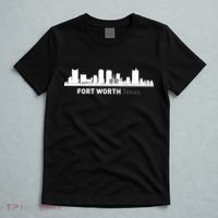 Fort Worth Texas Skyline T-Shirt thumb 5