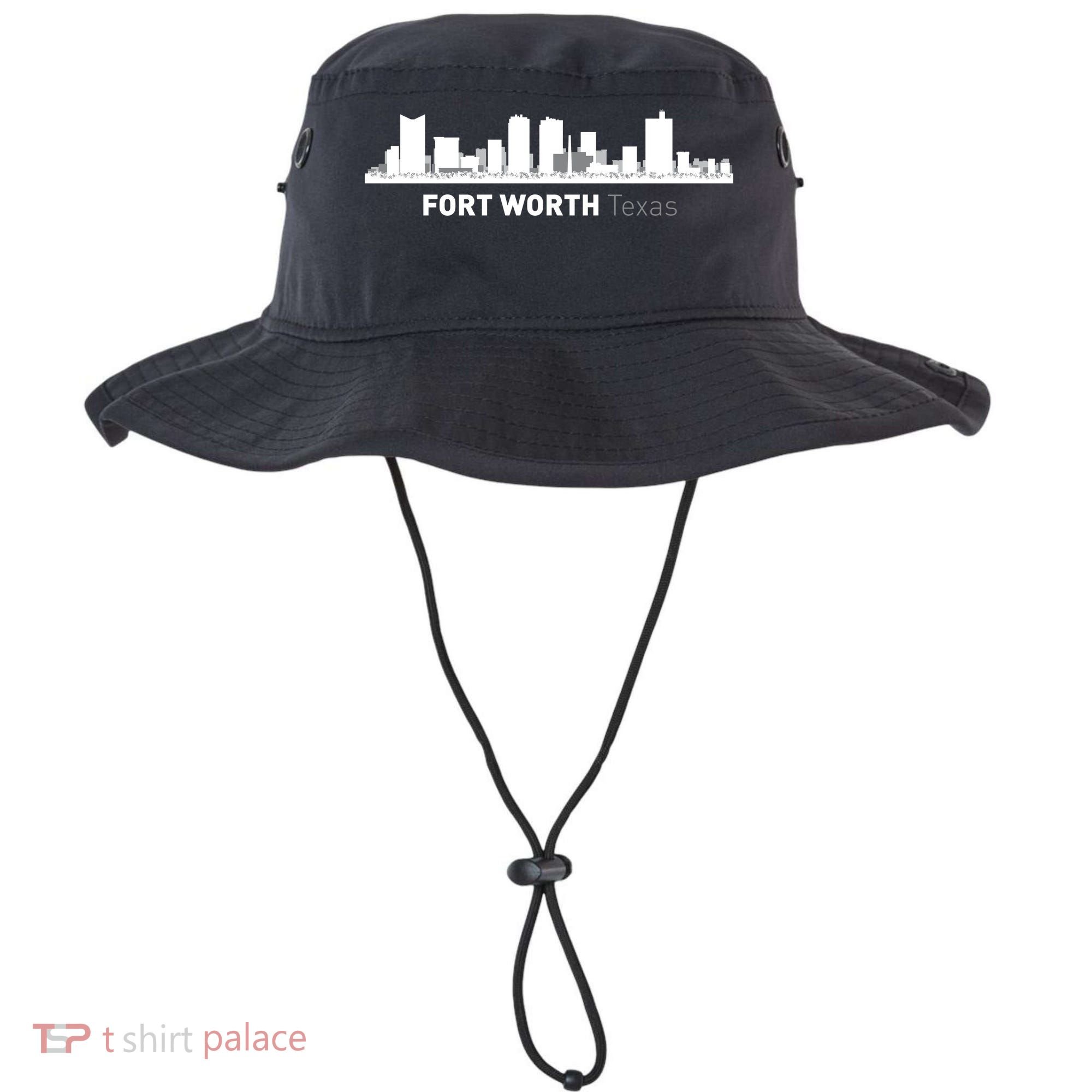 Fort Worth Texas Skyline Bucket Hat