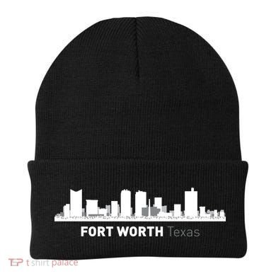 Fort Worth Texas Skyline Beanie