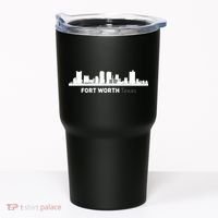 Fort Worth Texas Skyline Tumbler thumb 0