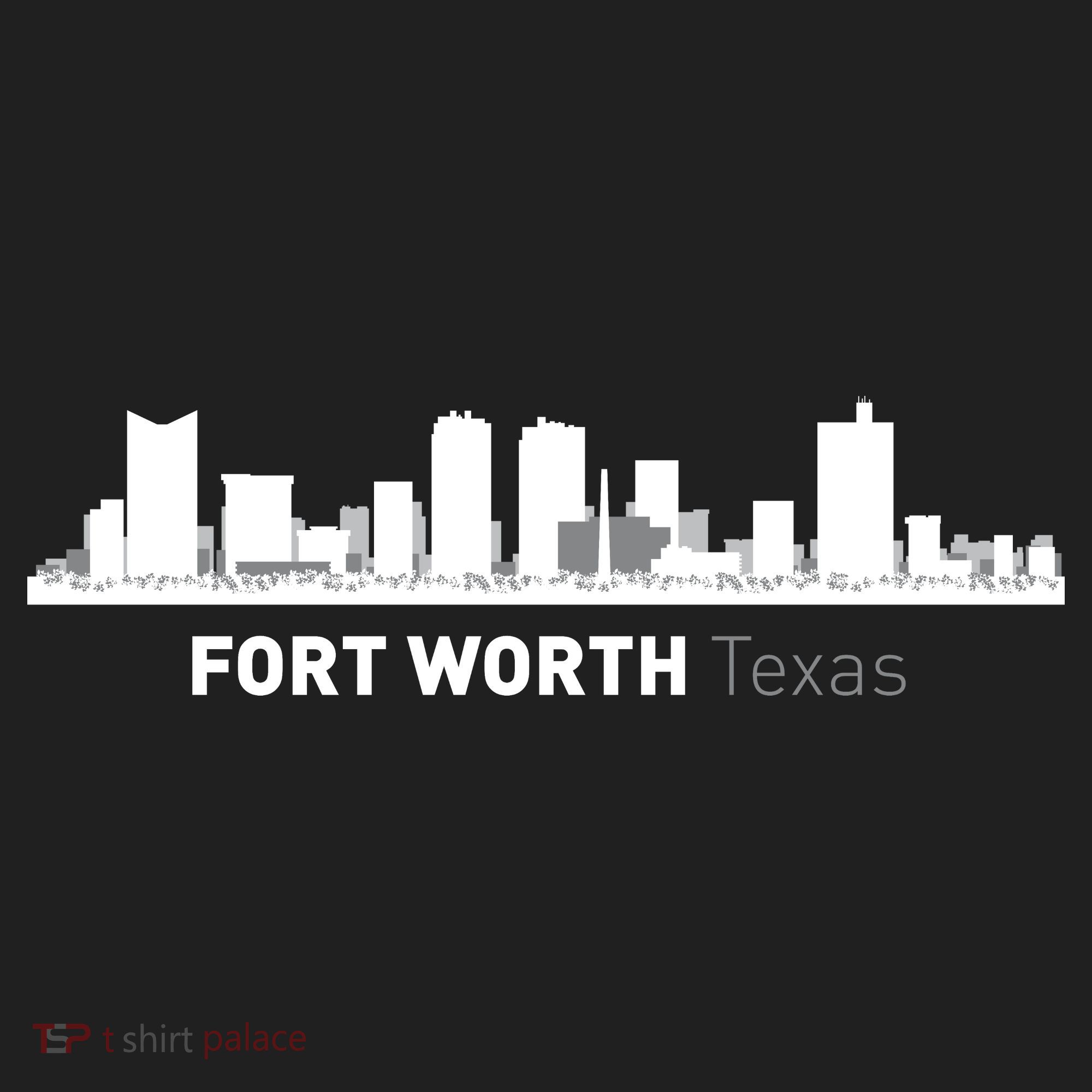 Fort Worth Texas Skyline Tumbler