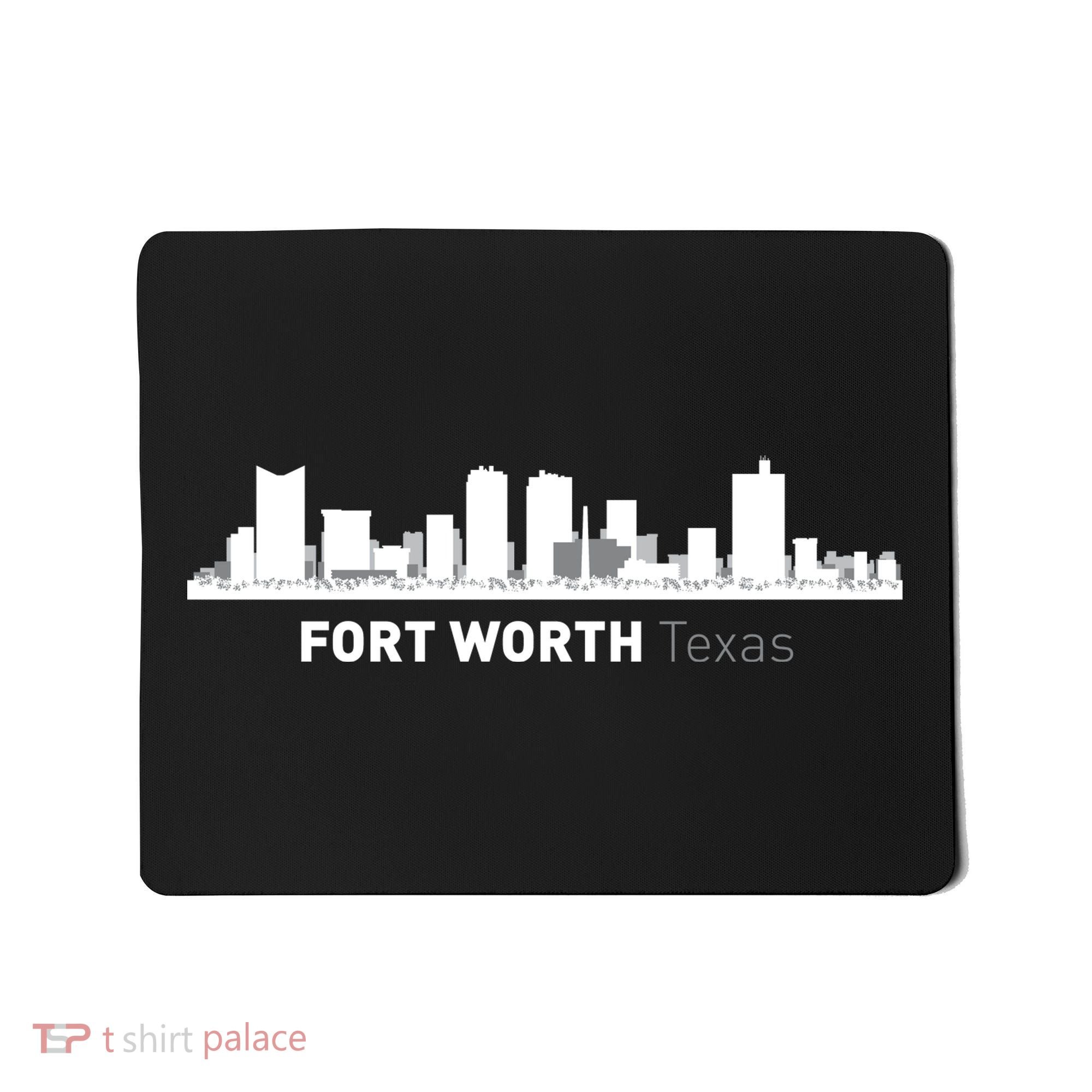 Fort Worth Texas Skyline Mousepad
