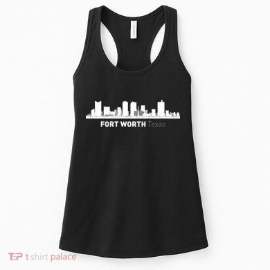 Fort Worth Texas Skyline Women's Tank Top