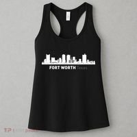 Fort Worth Texas Skyline Women's Tank Top thumb 3